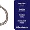 The Bead Chest Silver 1.5mm Tube Beads, Full Strand of Quality Metal Spacers for DIY Jewelry Design